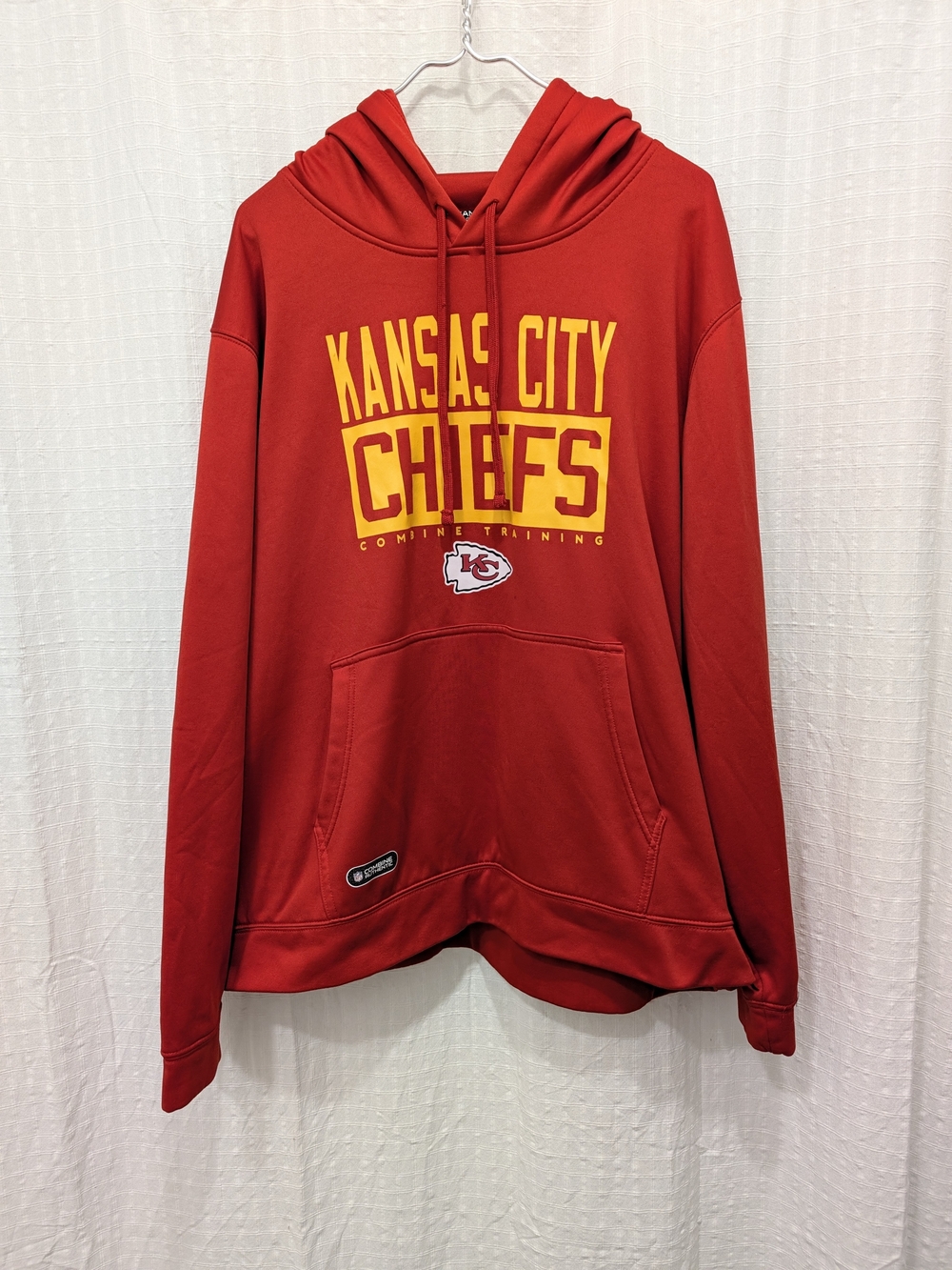Kansas City Chiefs Red Pullover Hoodie - Men's Sweater NFL Apparel XXL